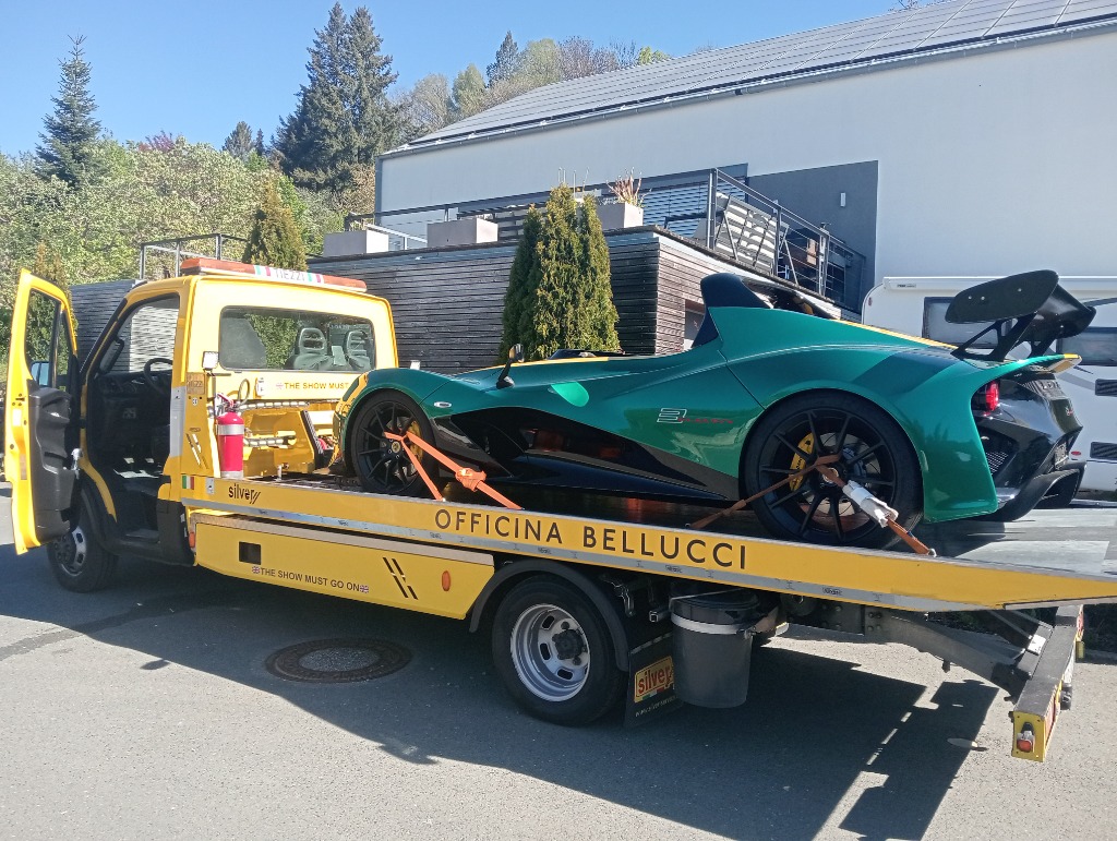Specialista Lotus 3-Eleven auto da corsa in vetroresina